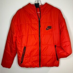 Nike Vibrant Red Hooded Jacket